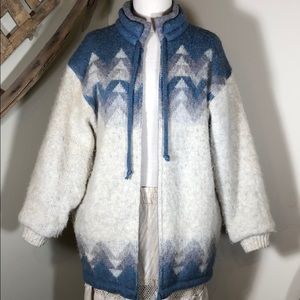 Alafoss icewool zippered jacket - vintage